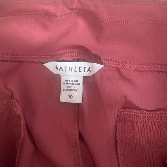 NWT Athleta Pink Rose Trekkie North Jogger Pants Size 18 - Picture 4 of 7